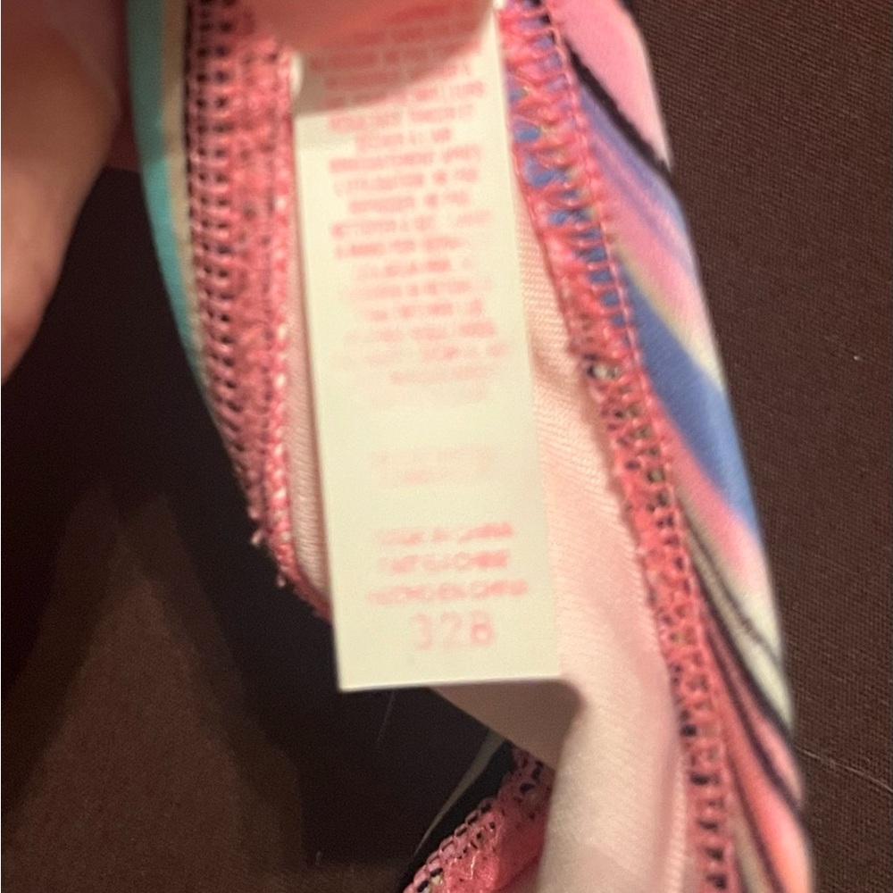 Victoria's Secret Multicolor Striped Bikini Top - Picture 2 of 2